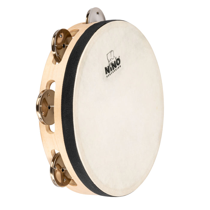 TAMBOURIN NINO BOIS 8"/1 RANG