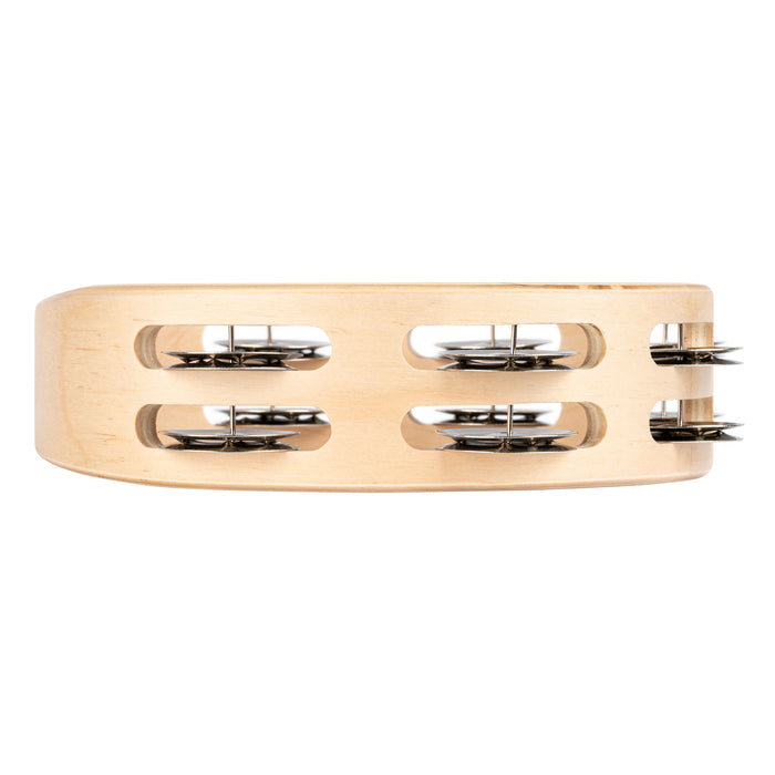 TAMBOURIN NINO BOIS 8"/2 RANGS