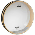 Sea Drum 14", cadre en hévéa, peaux synthétiques, petites billes métalliques, naturel et noir