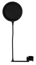 Filtre anti-pop, diamètre 15 cm, avec attache, bras ajustable 33 cm, noir