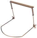 Support harmonica à ressorts, angle ajustable, nickelé
