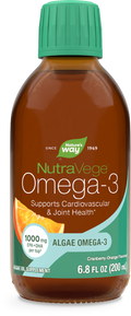 <{%PRIMARY_12325C%}>Nature's Way® | NutraVege Omega-3, 6.8 fl oz (200 ml), Cranberry-Orange