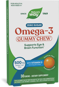 <{%PRIMARY_15940%}>Nature's Way® | Omega 3 Gummy Chews, 30 gummies, Tropical Fruit