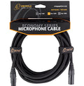 Câble micro ORTEGA XLR femelle/XLR mâle, 3 mètres, noir