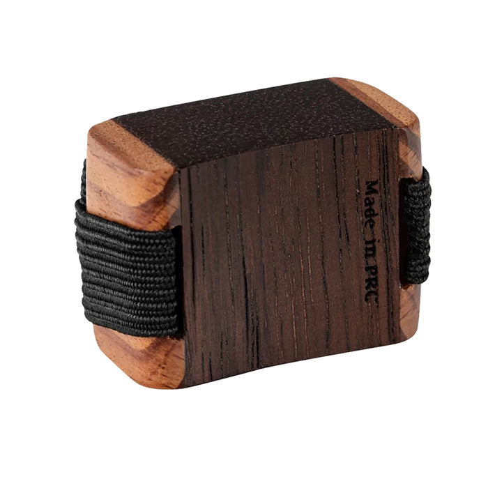 OFSW-S, shaker pour doigt bois Ortega, cassier, cèdre rouge et Tigerwood, petite taille, bande élastique, finition naturelle