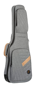 OGBEG-DLX-GY, housse Deluxe pour guitare électrique, coton résistant et déperlant, rembourrage intérieur 20mm, 2 poches, gris