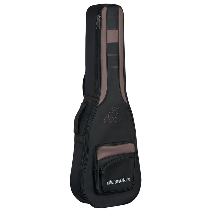 ONB-RRG30, housse pour resonator parlor, nylon résistant, rembourrage épais, 2 poches, noir et brun