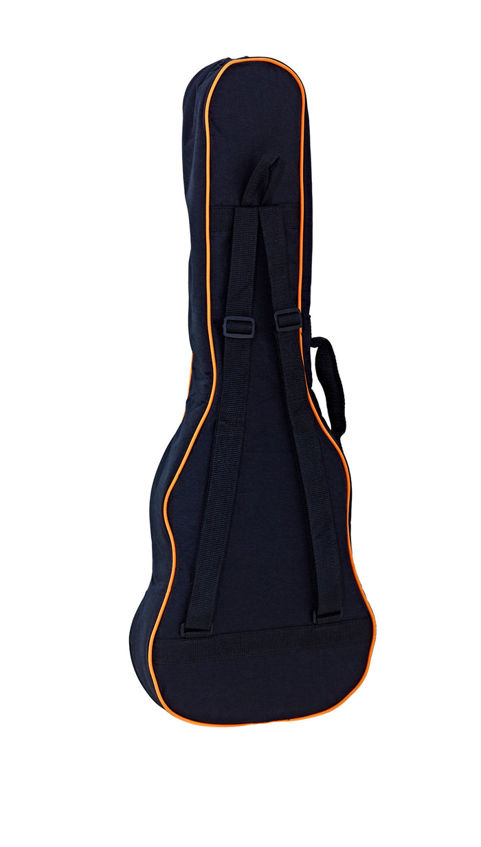 Housse pour ukulélé Baryton (environ 78 cm), nylon résistant, rembourrée 10 mm, avec compartiment accessoires et deux sangles