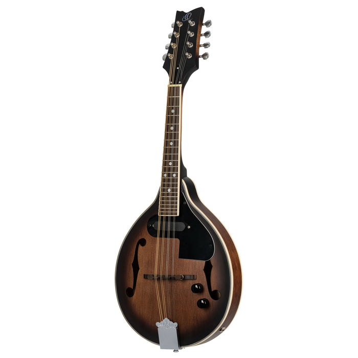RMAE30, mandoline 8 cordes style A, micro simple, table épicéa, fond & éclisses érable, manche érable, whiskey burst satiné