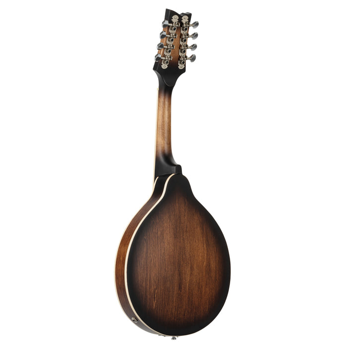 RMAE30, mandoline 8 cordes style A, micro simple, table épicéa, fond & éclisses érable, manche érable, whiskey burst satiné