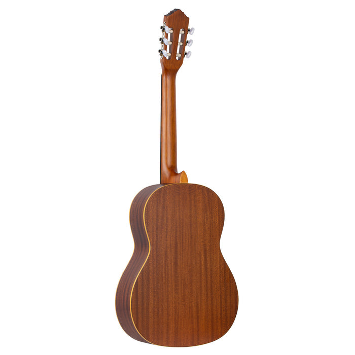 R121SN, modèle Slim Neck, table épicéa, fond & éclisses acajou, manche acajou (sillet 48 mm), housse, naturel satiné