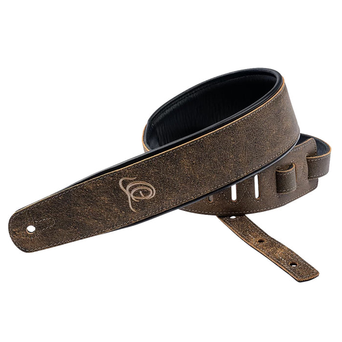 OSAR-3, courroie guitare, série Artist, cuir, largeur 7 cm, longueur 145 cm, desert stone
