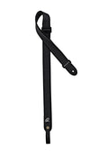 Courroie ukulélé, Vegan, PVC sans phtalate, 100% recyclable, largeur 4 cm, longueur jusqu'à 136 cm, noir