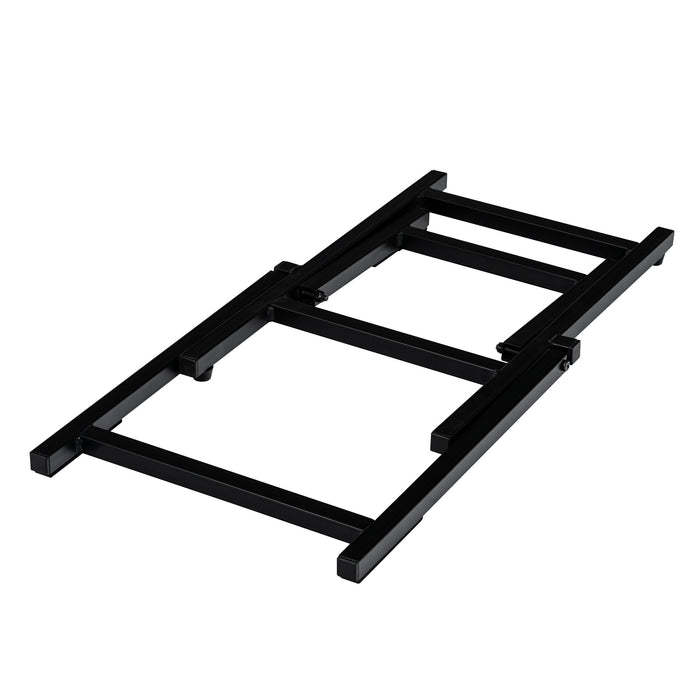 Support bas pour ampli guitare, charge 40kg, pliable, noir