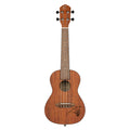 RU5MM, modèle Concert, table sapele avec motif, fond & éclisses sapele, manche acajou, naturel satiné