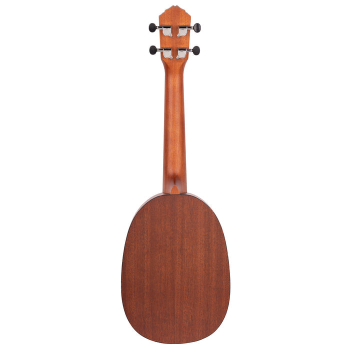 RUPA5, modèle Concert, table épicéa avec motif gravé au laser, manche acajou, sillet 36 mm, naturel satiné