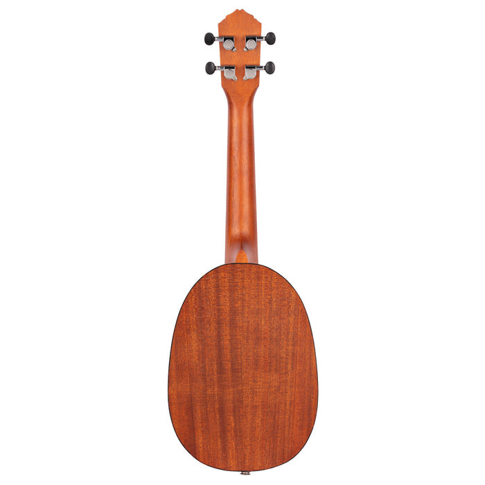 RUPA5MM, modèle Concert, table acajou avec motif gravé au laser, manche acajou, sillet 36 mm, naturel satiné