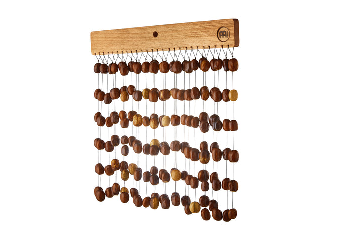 PALA CHIMES SONIC ENERGY LARGE, 42.41CM x 39.87 CM, ACAJOU, COQUES DE NOIX DE PALA, SON DOUX