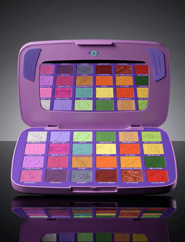 Palette de fards à paupières - Totally Spies x Martine Cosmetics