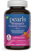 <{%PRIMARY_14719%}>Nature's Way® | Pearls Women's Probiotic Gummy 3-in-1, 50 gummies, Orange