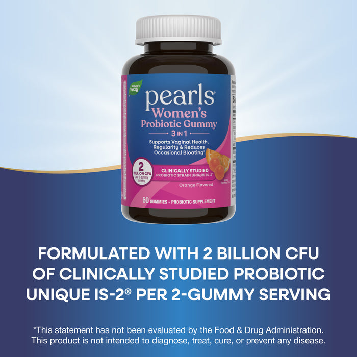 <{%MAIN3_14721%}>Nature's Way® | Pearls Probiotic Women's Gummy 3-in-1