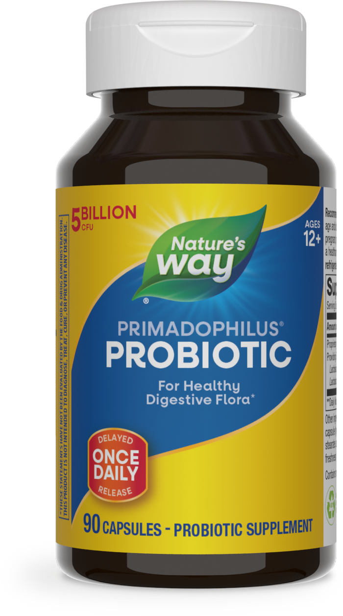<{%PRIMARY_6800%}>Nature's Way® | Primadophilus Probiotic, 90 capsules