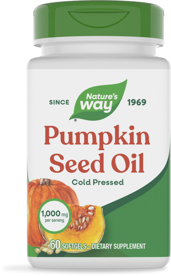 <{%PRIMARY_16276%}>Nature's Way® | Pumpkin Seed Oil, 60 softgels
