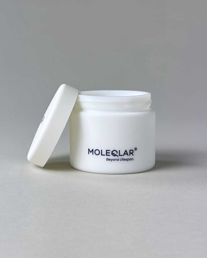 Supplement Tiegel aus Opalglas