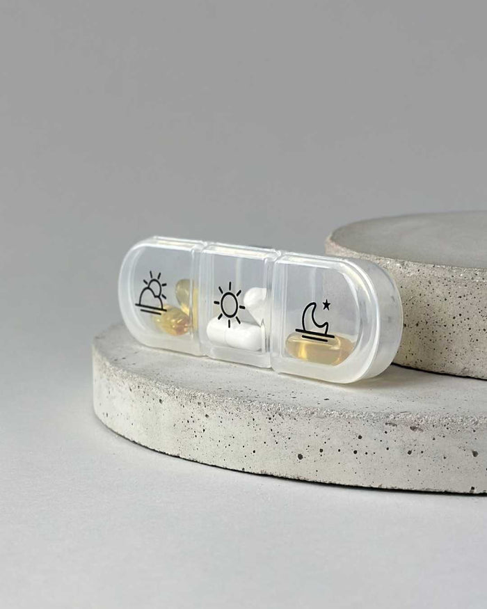 Tabletten box morgens mittags abends