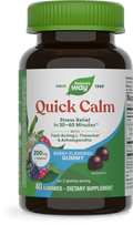 <{%PRIMARY_14632%}>Nature's Way® | Quick Calm Gummy, 40 gummies, Mixed Berry
