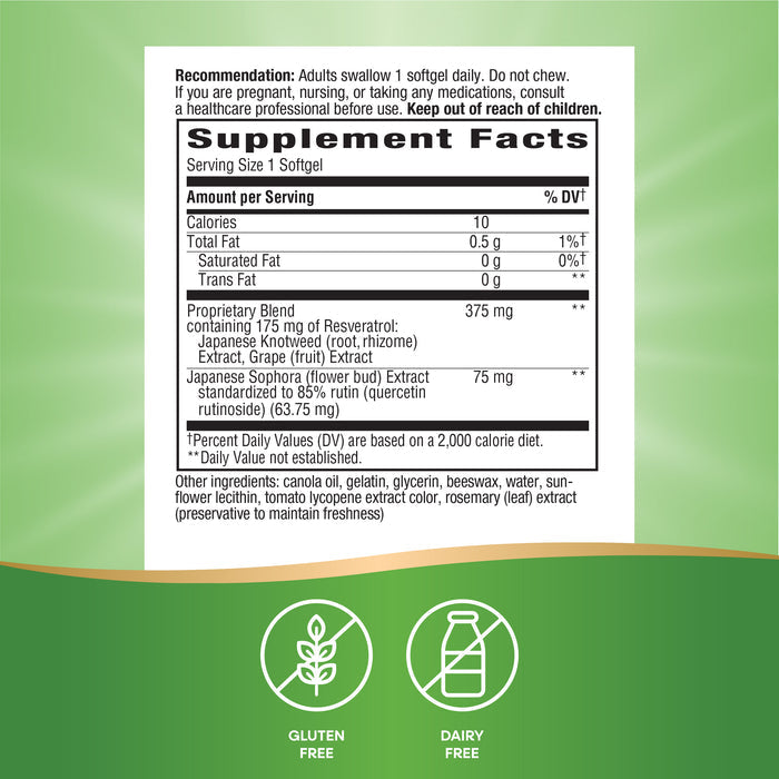 <{%MAIN4_05836%}>Nature's Way® | Resveratrol-Forte Premium Blend