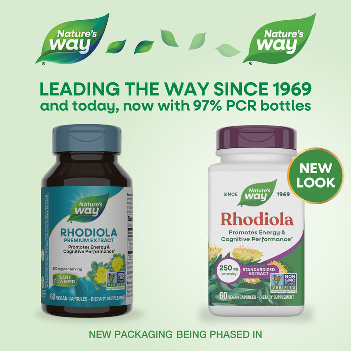<{%MAIN1_15321%}>Nature's Way® | Rhodiola - package updates old to new