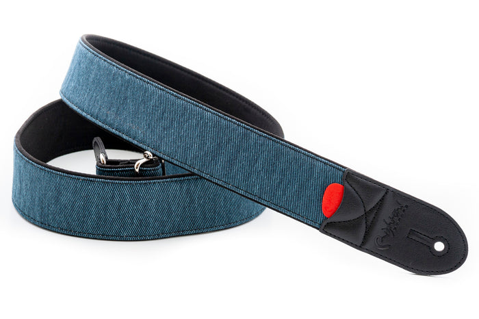 RIGHTON STRAPS DENIM-50-BL COURROIE VEGAN DENIM-50 BLEUE