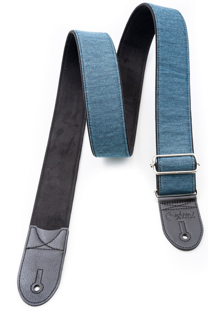 RIGHTON STRAPS DENIM-50-BL COURROIE VEGAN DENIM-50 BLEUE