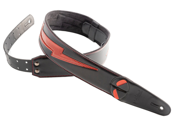 COURROIE VEGAN RIGHTON BOLT ROUGE