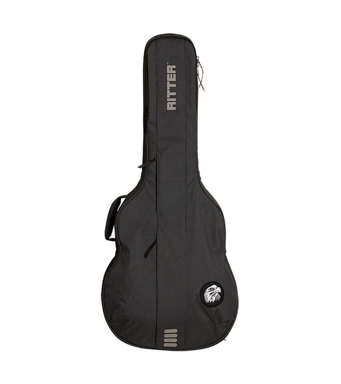 Housse BERN 4 pour guitare super jumbo, gris