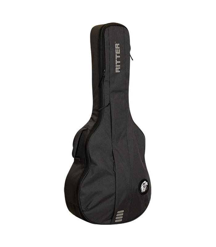 Housse BERN 4 pour guitare super jumbo, gris