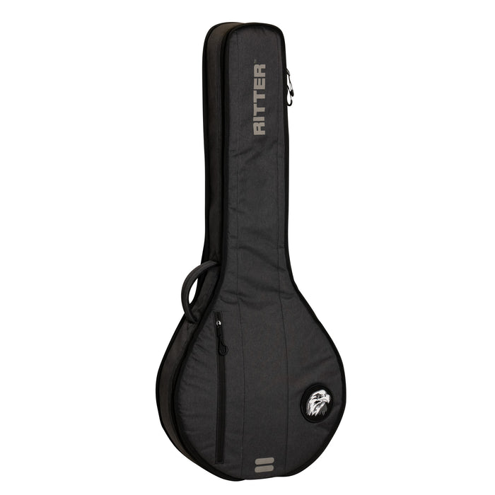 Housse DAVOS 2 pour banjo 4 ou 5 cordes, gris