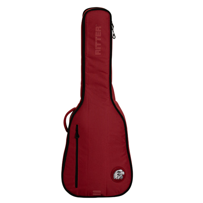 Housse DAVOS 2 pour guitare folk/auditorium, rouge