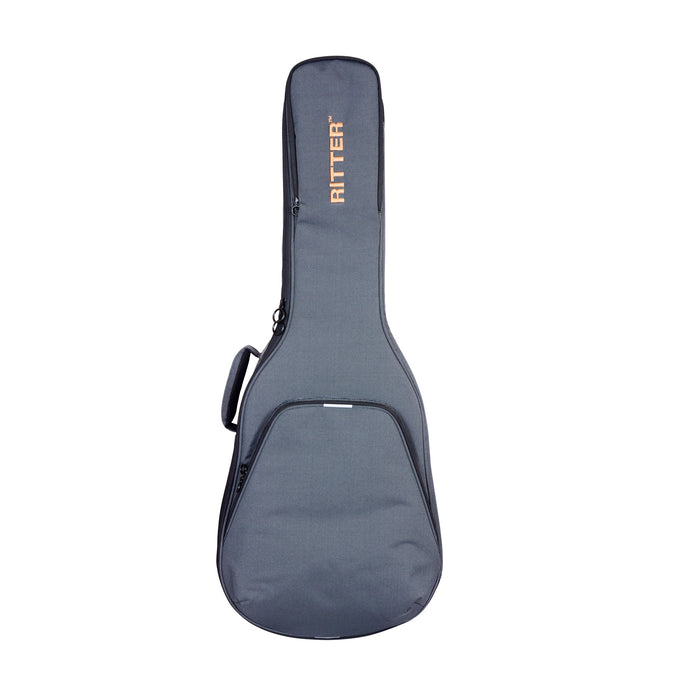 Housse RETRO 3 pour guitare dreadnought, gris
