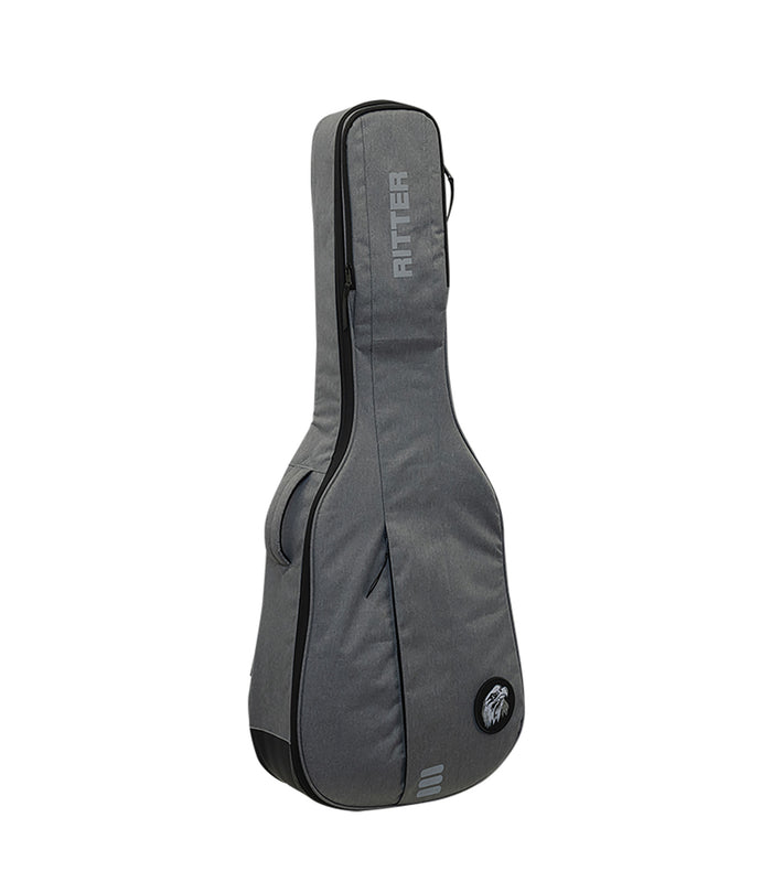 Housse CAROUGE 3 pour guitare dreadnought, gris