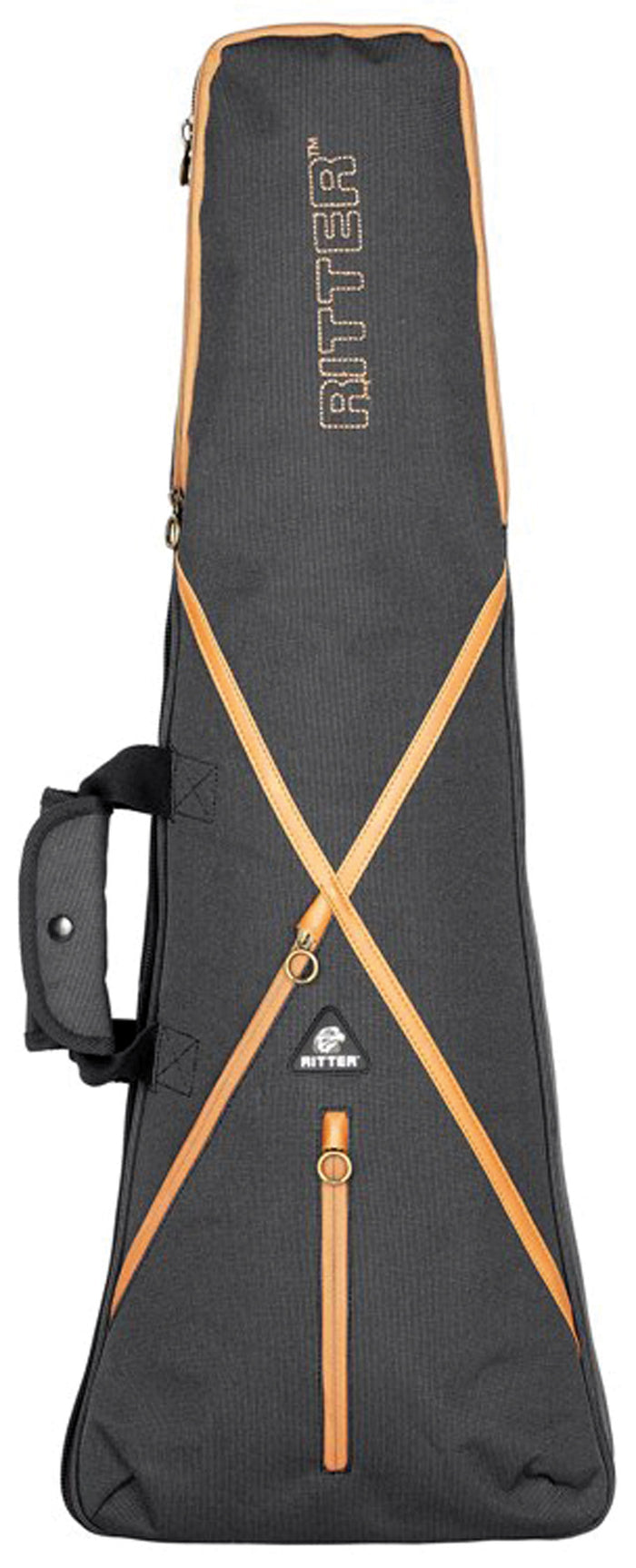 Housse SESSION 7 pour guitare électrique headless, gris foncé