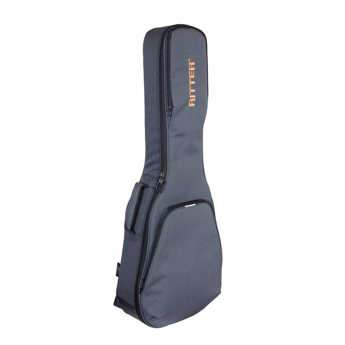 Housse RETRO 3 pour guitare classique 4/4, gris