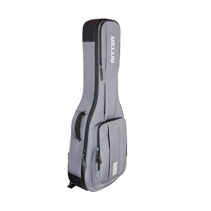 Softcase AROSA 6 pour guitare classique 4/4, gris