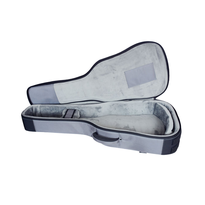 Softcase AROSA 6 pour guitare dreadnought, gris