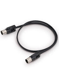 Câble MIDI FlaX Plug - 60 cm - Noir