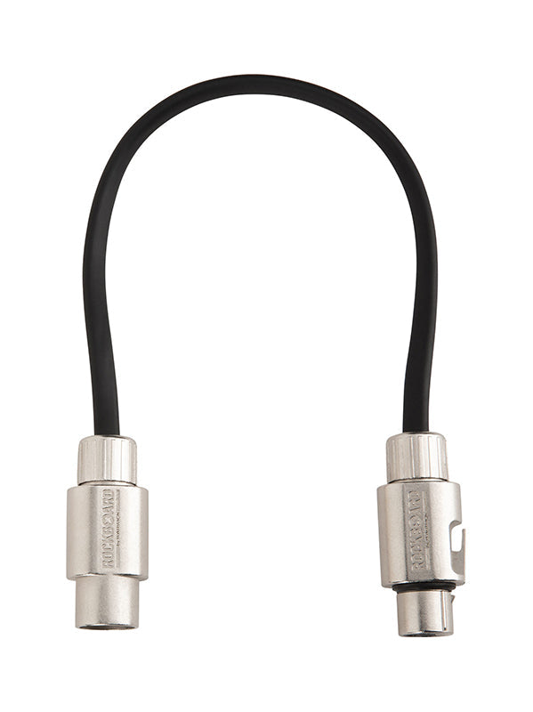 Câble patch XLR - 30 cm - Noir