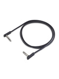 Cable plat TRS 120 cm - Noir