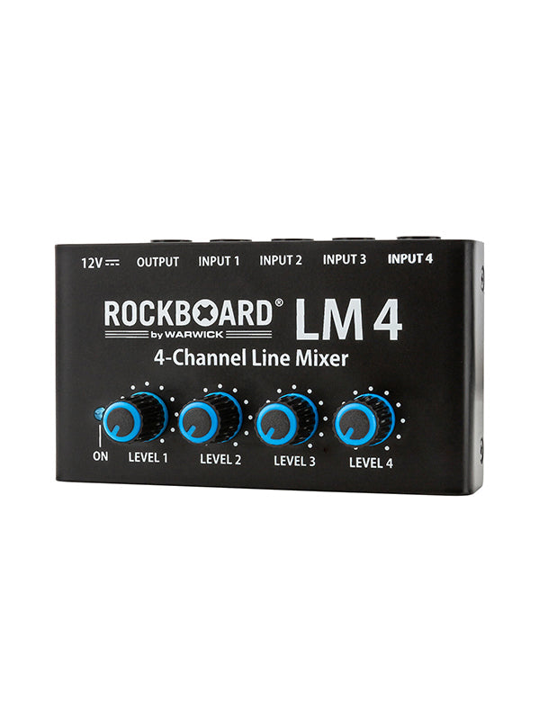 LM 4, Mixeur, 4 entrées et volumes