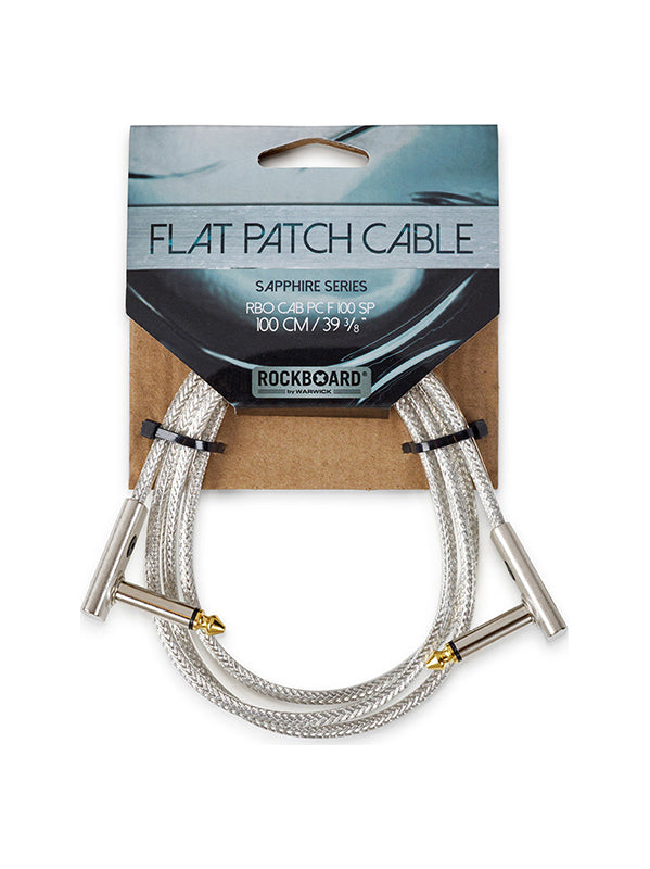 Patch plat - 1 m - Sapphire
